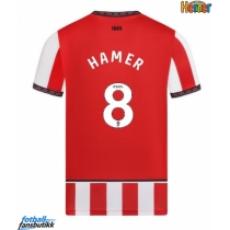 Sheffield United Gustavo Hamer #8 Hjemmedrakt 2025-26 Kortermet